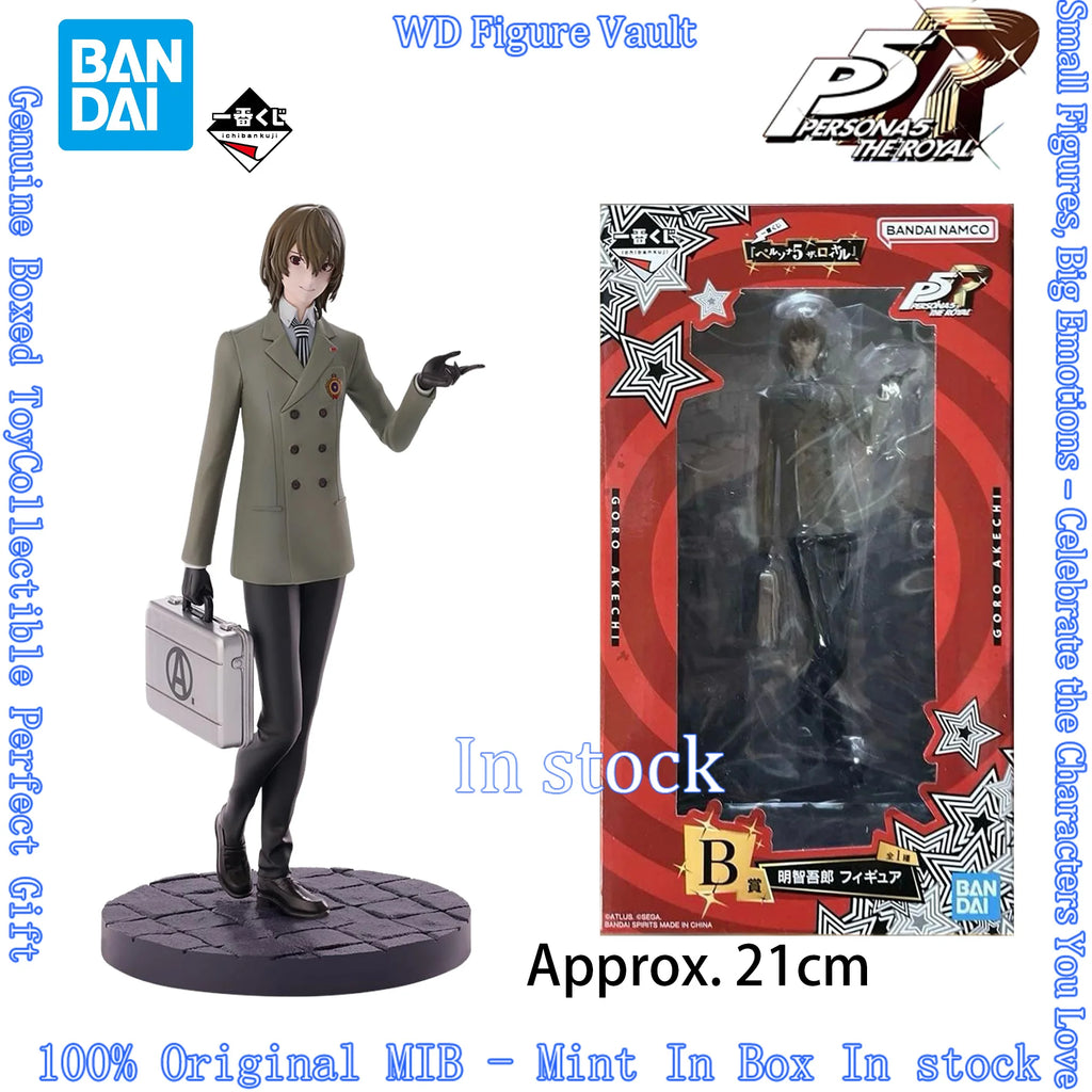 In stock Bandai Ichiban Kuji Persona 5 The Royal Amamiya Ren JOKER Akechi Goro CROW  Figures  Genuine Boxed Toy Gift