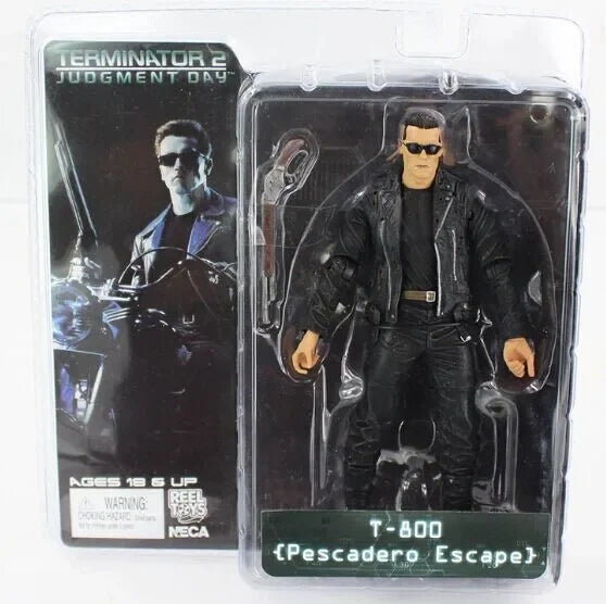 NECA The Terminator T-800 T-1000 Endoskeleton Figurine Collection Action Figure Model Toy Gift