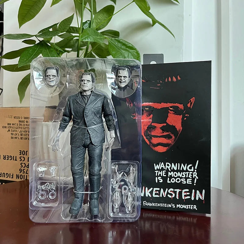 Universal Monsters Ultimate Frankenstein Action Figure Bride of Frankenstein Figure Collectible Model Toys Doll Hallowen Present