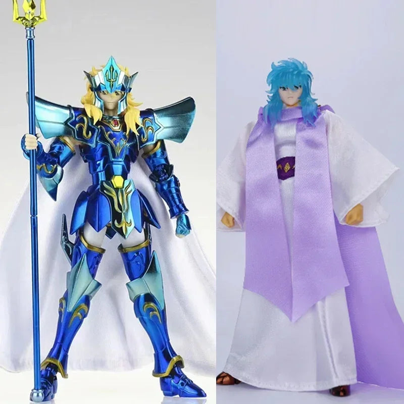In Stock JM.MST Model Saint Seiya Myth Cloth EXM/EX Poseidon Sea Emperor with Casual Wear Knights of The Zodiac Action Figure