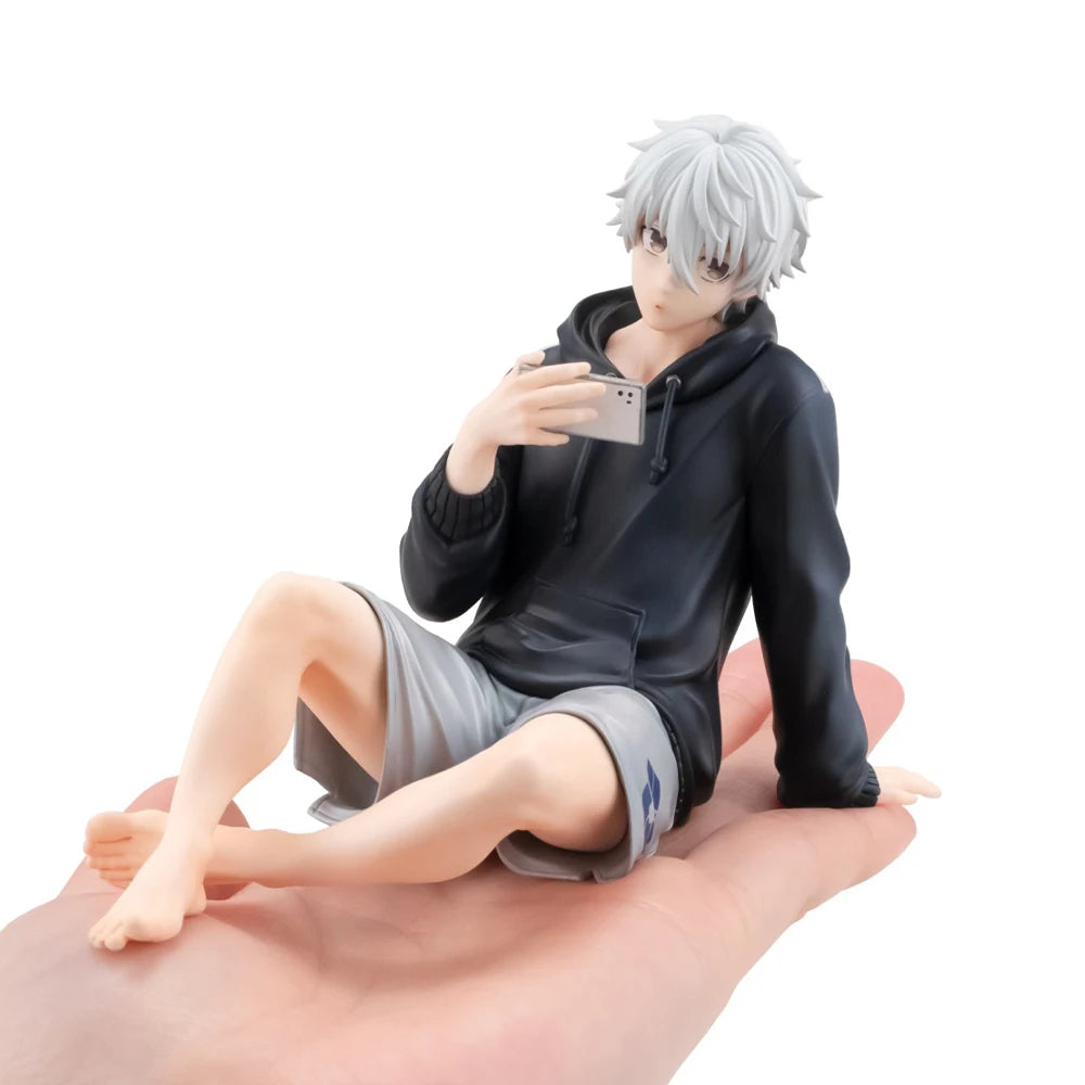 9cm Anime Seishiro Nagi Figures Sitting posture worth collecting exquisite models statues desktop decorations child Gifts