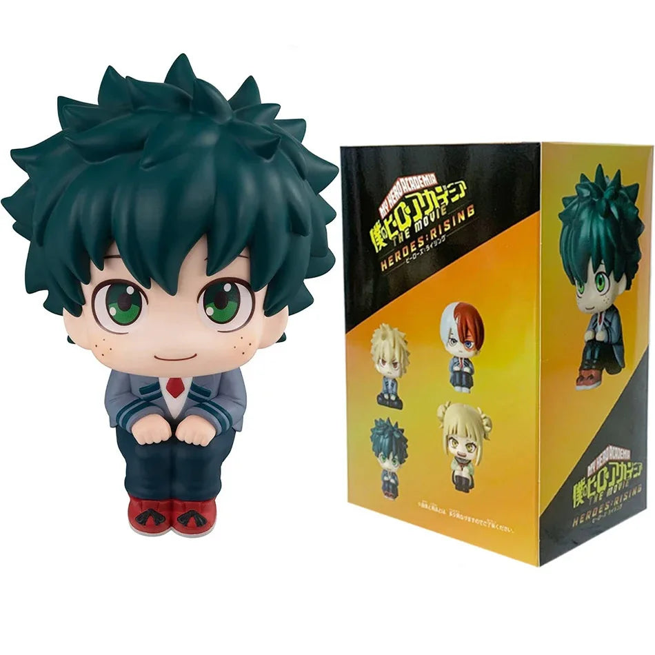 9.5CM   Tomura Shigaraki / Izuku Midoriya / Katsuki Bakugo  My Hero Academia Cute Chibi PVC Figurine | Collectible Toy Model