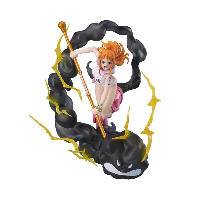 BANDAI Figuarts ZERO One Piece Nami Original genuine PVC Action Anime Figure Model Toys Figure Collection Doll Gift