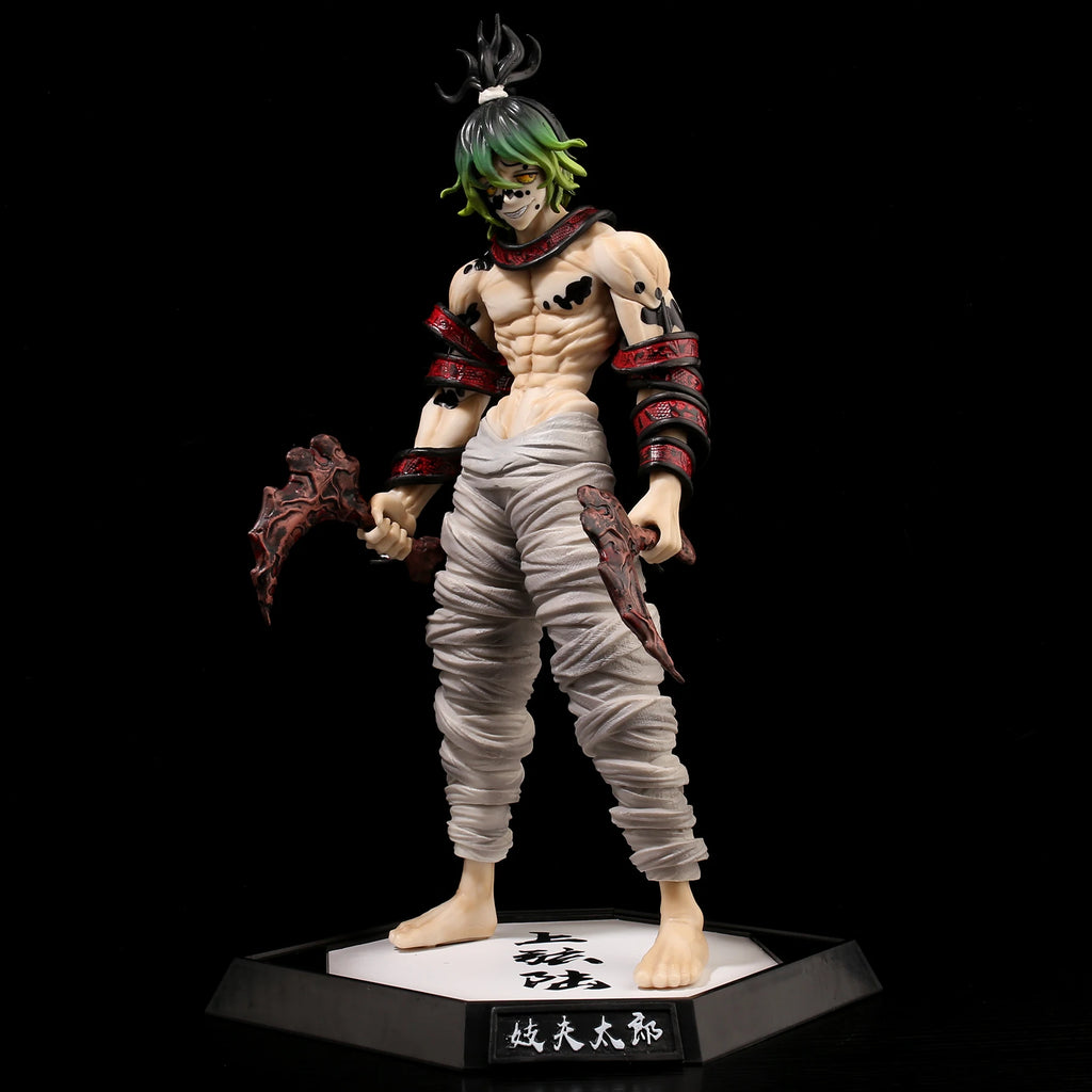 28cm  Demon Slayer Anime Figures DAKI SHINOBU Muzan 12 Style Action Figure Statue Model Doll Collection Toys Gifts