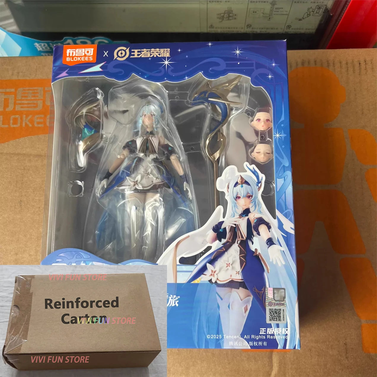 In Stock Originate FANTASTICS Honor of Kings Witch of time DaQiao XiaoQiao DaJi ShiZhiBiDuan Assembling Movability Mooel Toys