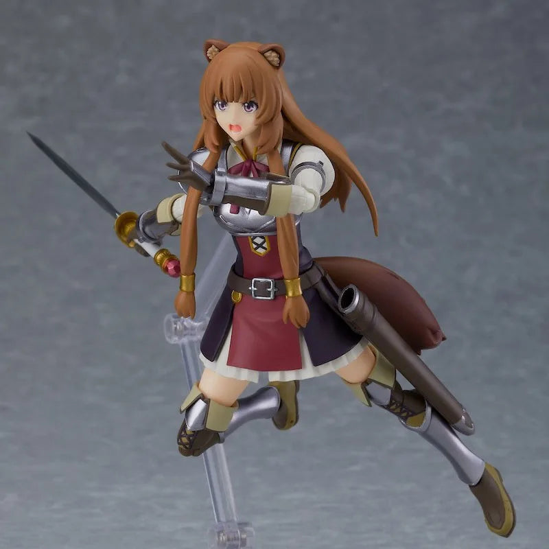 In Stock MAX Factory Original FIGMA The Record of the Shield Hero Raphtalia Action Figure Model Gift for Kid Foam Box Packaging