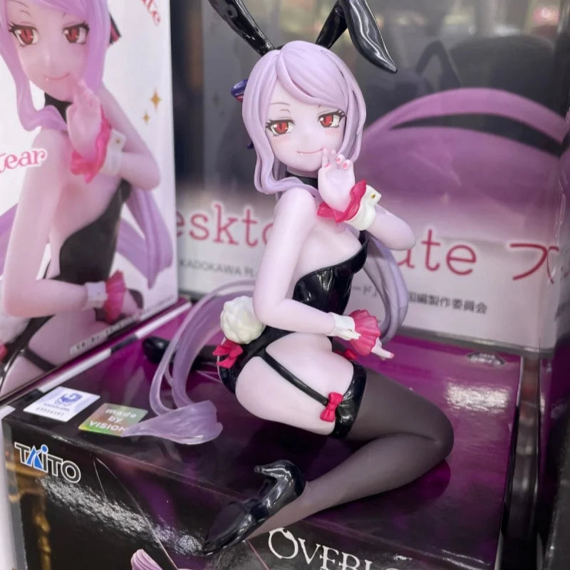 Original In Stockj 13cm Shalltear Bloodfallen Bunny Girl  Desktop Cute