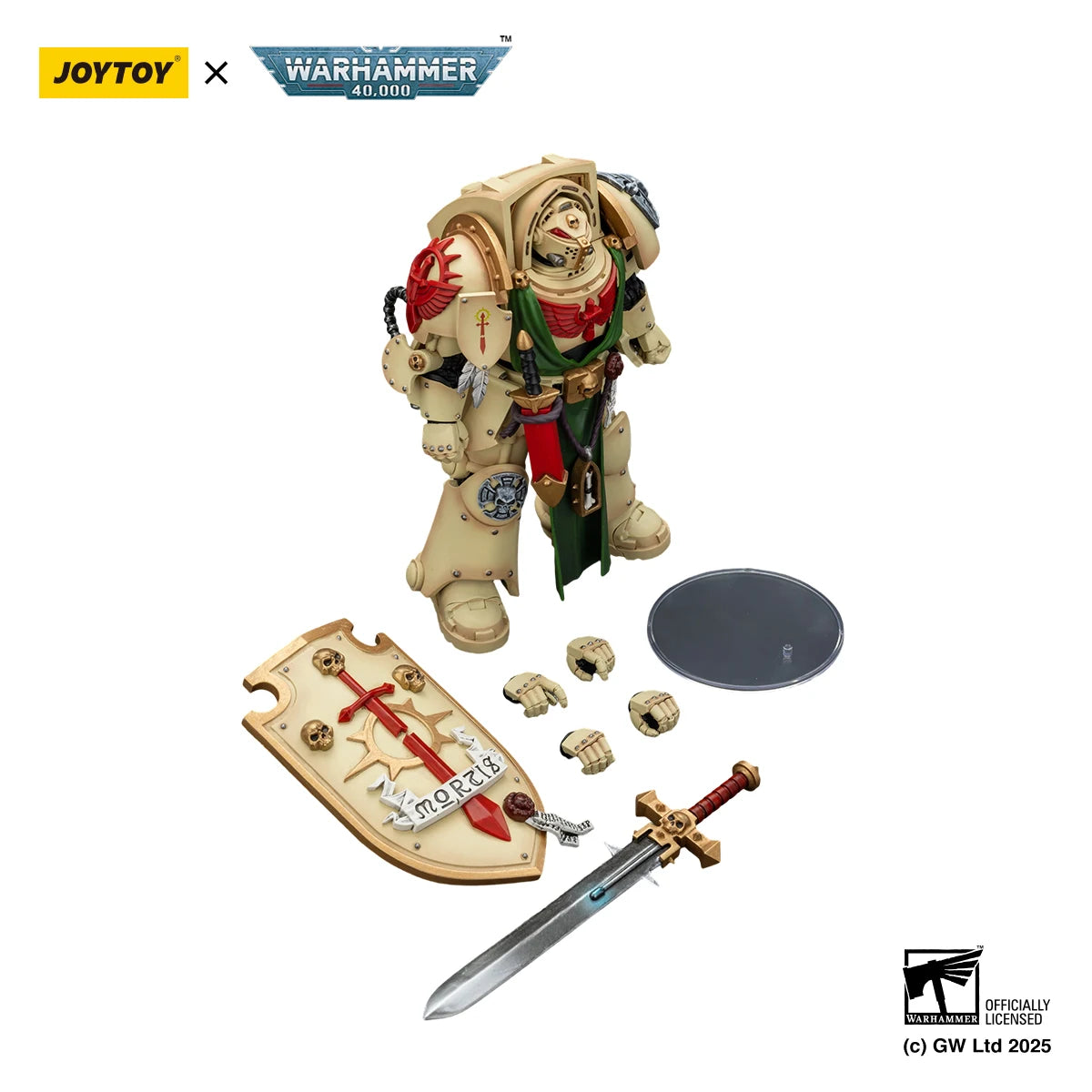 JOYTOY 1/18 Action Figure Warhammer 40K Dark Angels Deathwing Knight 1 Deathwing Knight 2 Deathwing Knight 3 Collectible Toys