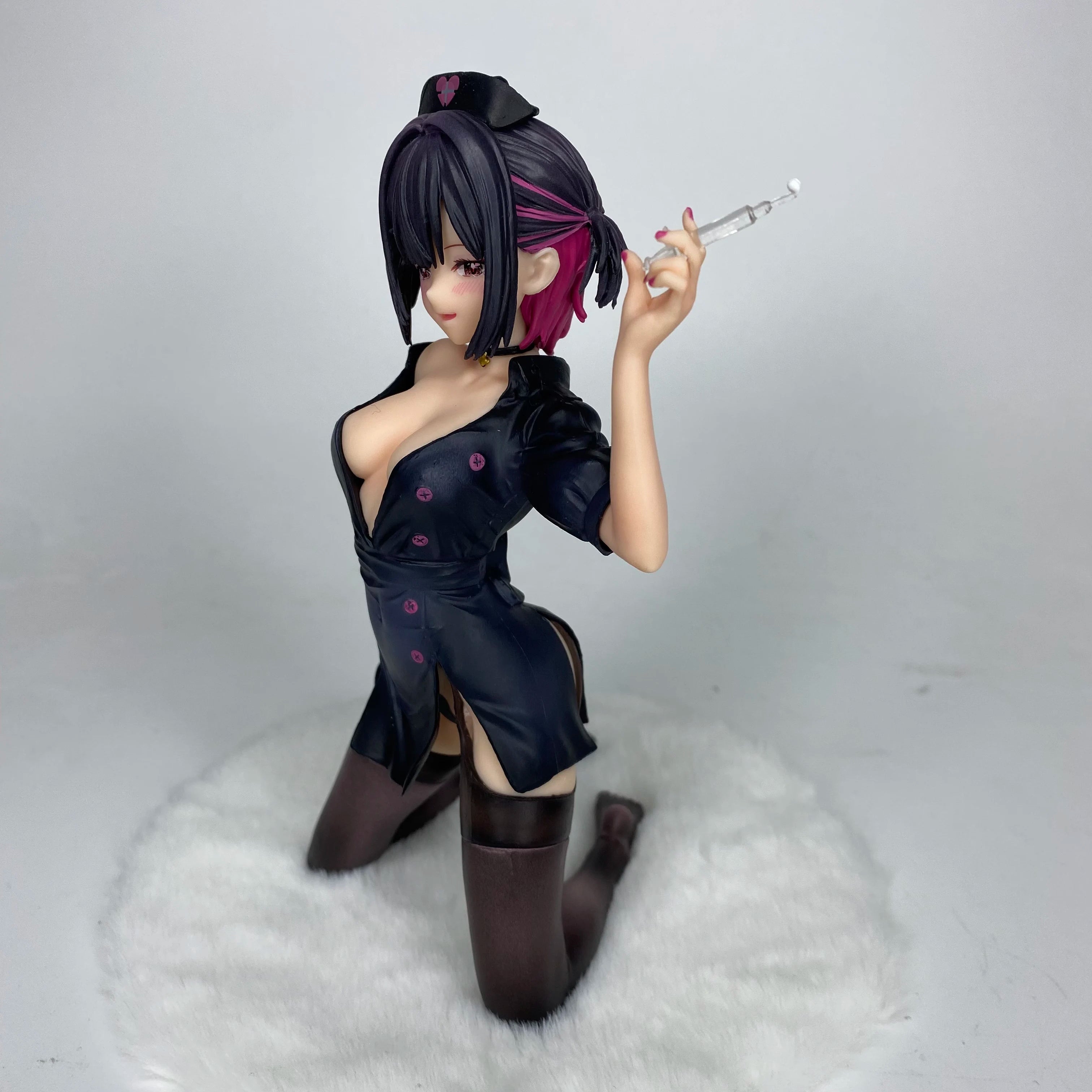 Beautiful Girls Hospital Nurse sisters Sono Shizuru&Snowy Love Statue Animation Model Handmade Decoration