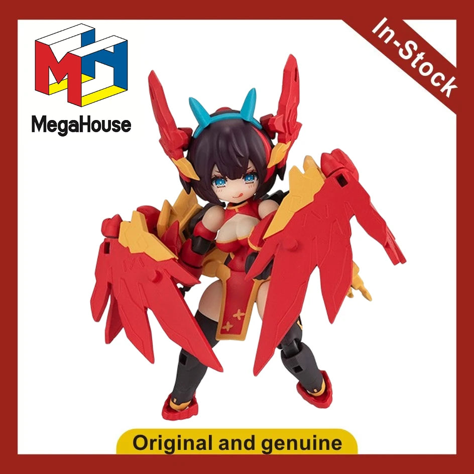 【UA】 MegaHouse Desktop Army N-202d Titania Suzaku Figure Model Toy Gift