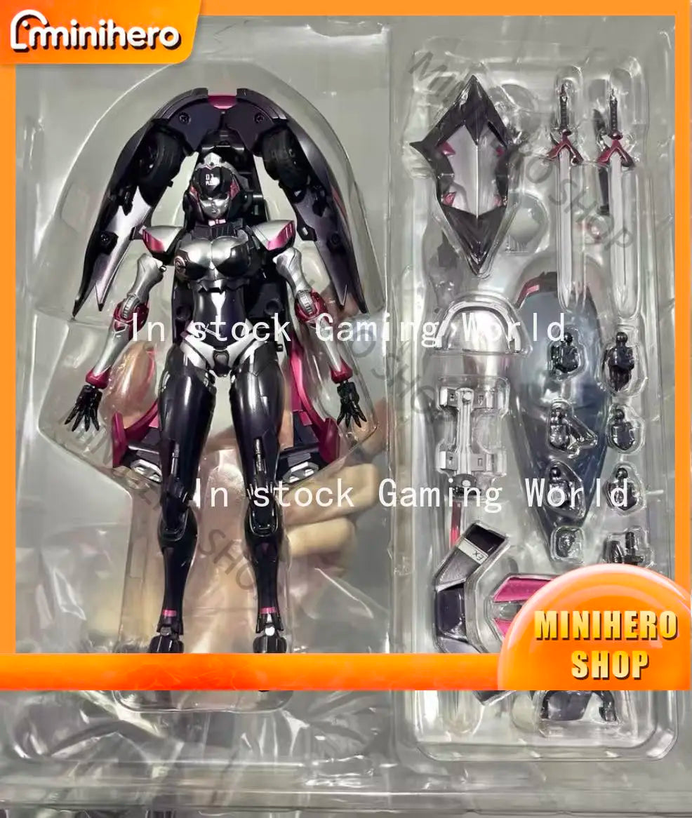 In Stock BIGFIREBIRD BUILD MOCHA MOKA EX01 PLUS Transforming Alloy Robot Toy with ARCEE Car Mode Action Figure for Adults