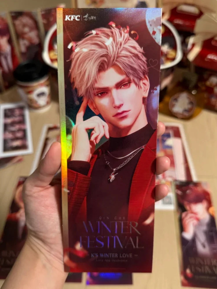 Original Love And Deepspace Cute Sylus Caleb Rafayel Zayne Xavier Cosplay Cartoon Q Version Anime Figure Desktop Decoration Gift