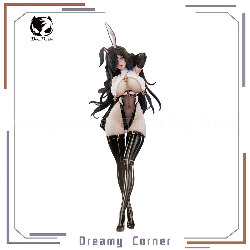 【In Stock】BearPanda Rabbit Nest Series Fourth Installment Black Nun 1/4 Scale Figure Collection Toys Gifts