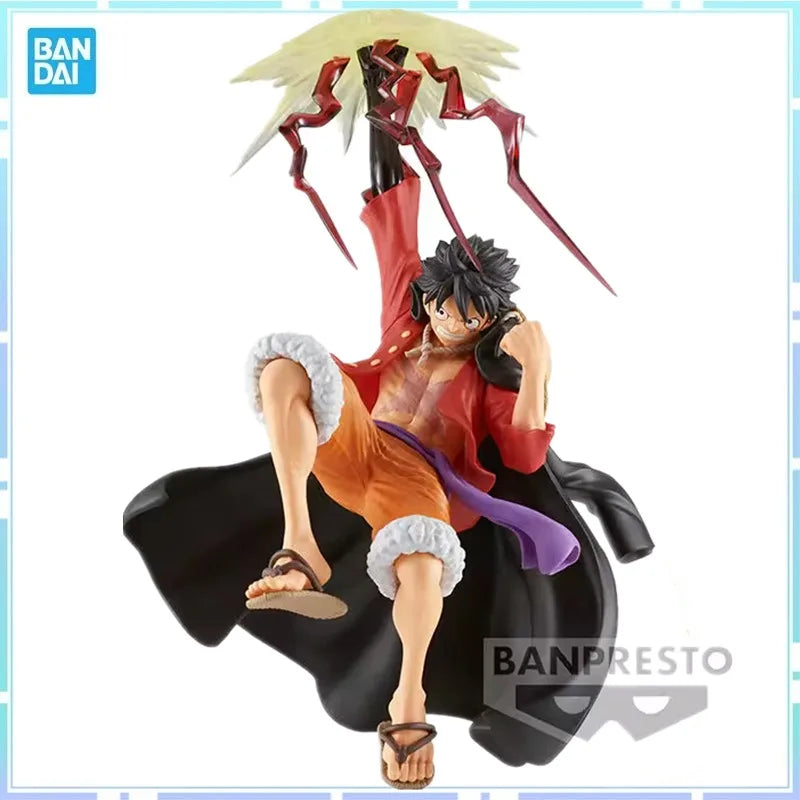 Bandai Original Banpresto Anime One Piece BATTLE RECORD COLLECTION BRC Luffy PVC Actionfigur Modell Sammlerstück Geschenk