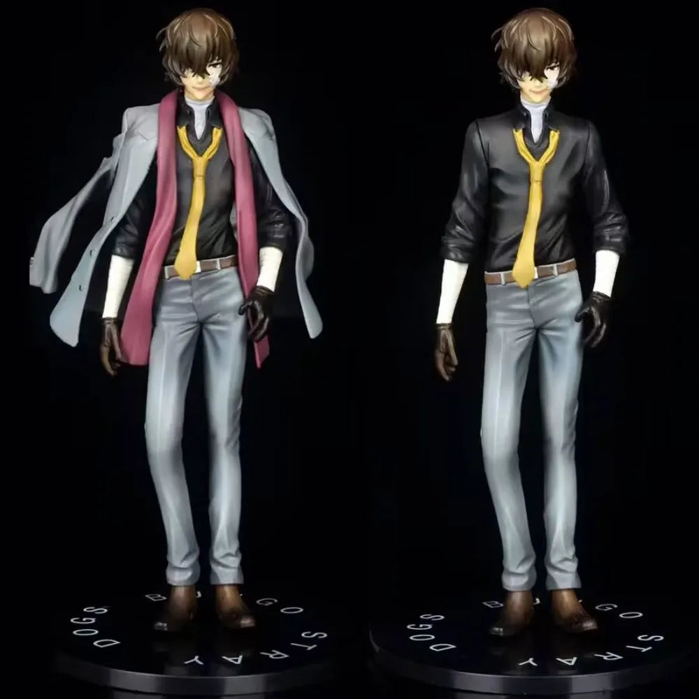18cm Nakahara Chuuya Dazai Osamu PVC Action Figure Bungo Stray Dogs Figure Collectible Model Toys Kid Gift Ornaments Doll Toy