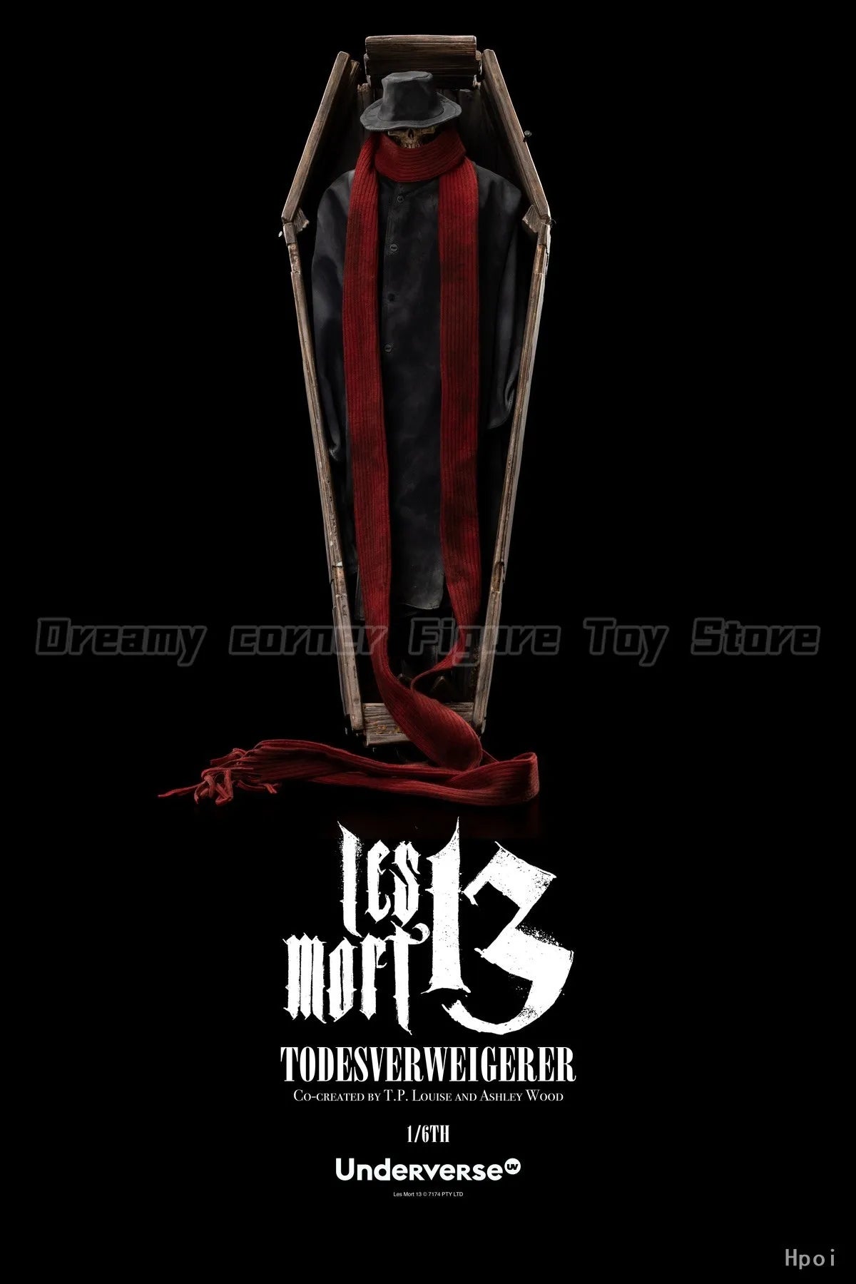 【In Stock】Original Underverse LES MORT 13 1/6 Action Figure Toy Model Gift Collection Ornaments