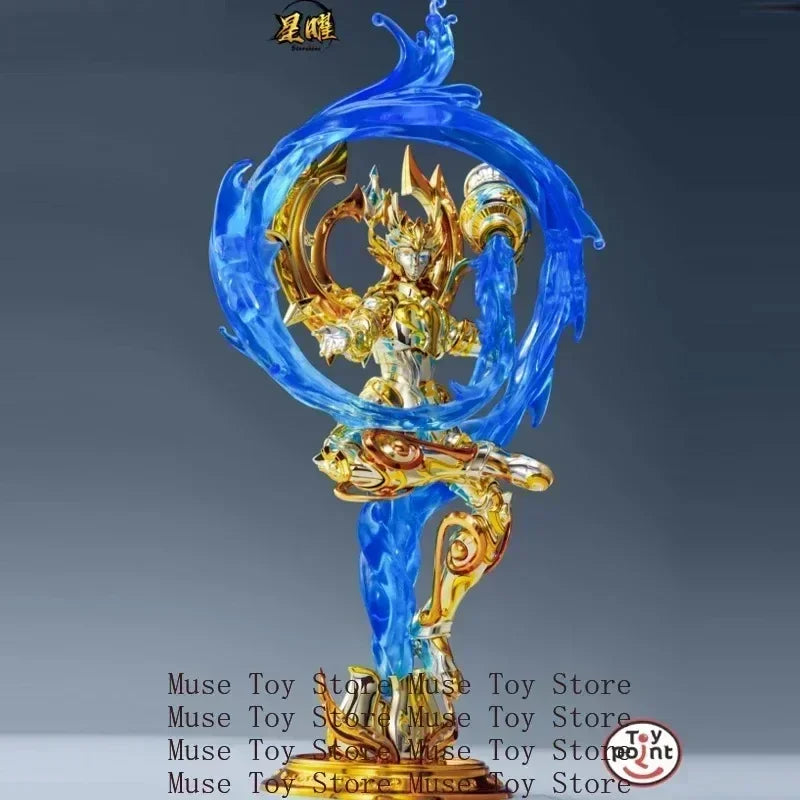 In stock Toypoint/TP Saint Seiya Myth Cloth EXM Aquarius Camus SOG Totem/Object Gold Knights of the Zodiac Anime Action Figure