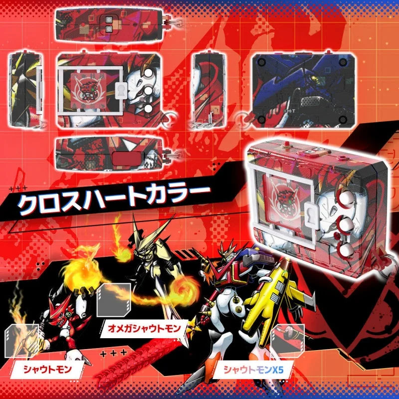 New Original Bandai Digimon Color Digimon Xros Wars 15th Edition PB Digital Monster Digivice Boy's Birthday Gift Surprise Toy