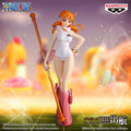 In Stock BANDAI Banpresto "One Piece" The Shukko NAMI ver.EGGHEAD 16cm Bishoujo Doll Original Collectible Anime Figure Model Toy