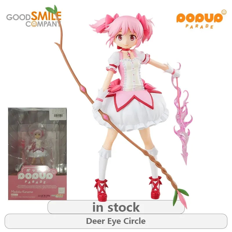 GSC Original POPUP PARADE Puella Magi Madoka Magica Series Tomoe Mami\Deer Eye Circle Anime Not Movable Figure Statue Model Toys