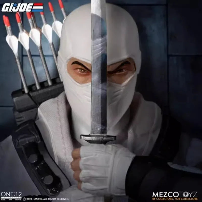Mezco Original Special Forces GIJOE White Ghost Luxury Edition 1/12 6-inch Joint Movable Doll Model Toy Gift Collection in Stock