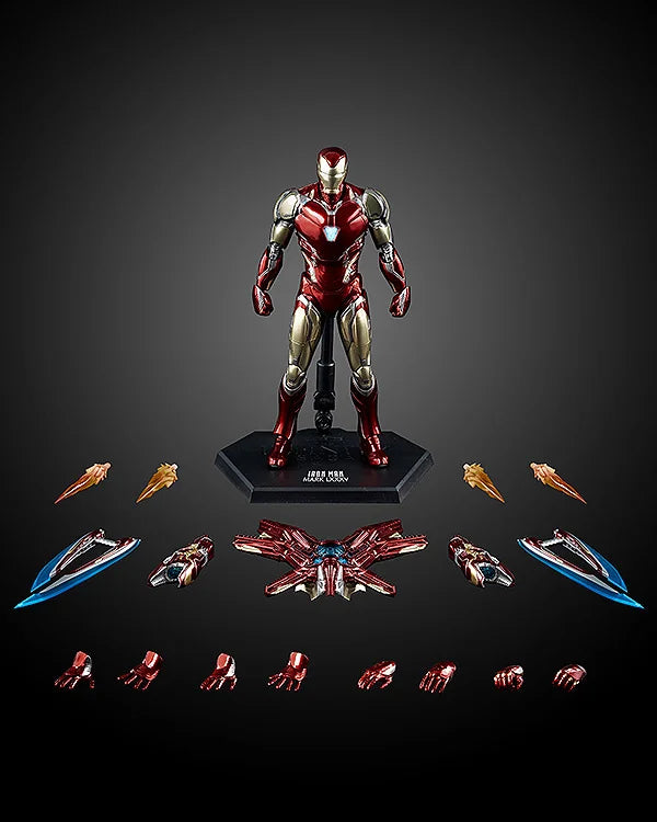 100% Original Threezero Studio The Infinity Saga DLX Iron Man Mark 85 Anime Action Collection Figures Model Toys Gifts In Stock