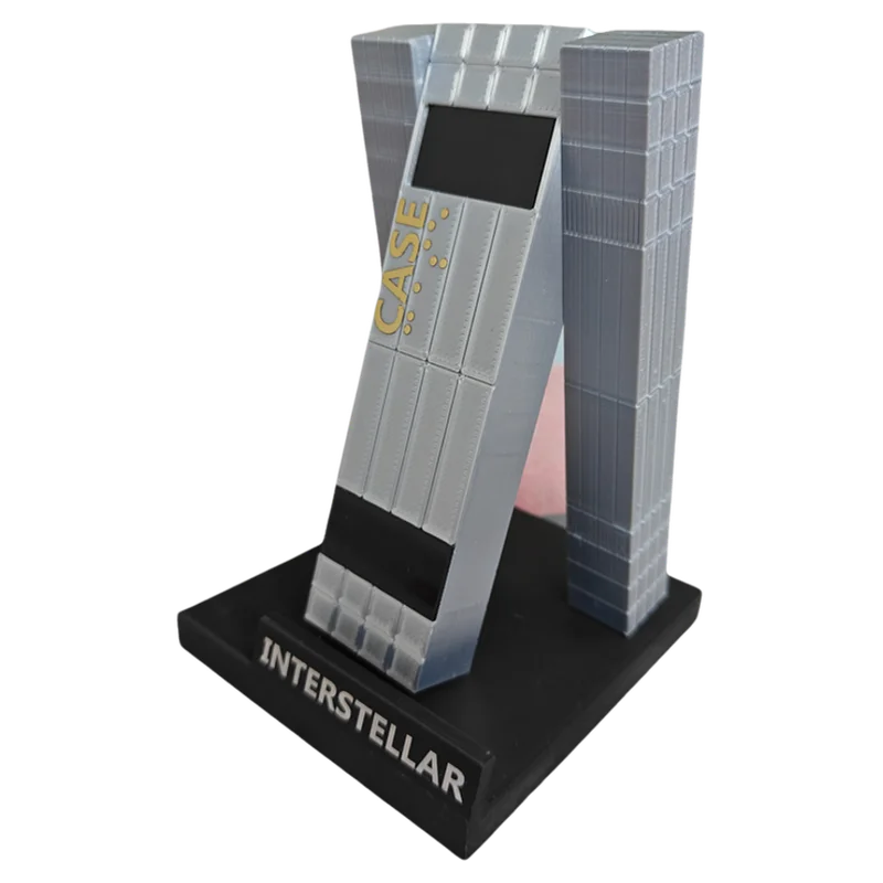 Interstellar Peripheral  Merch– Tars And Case Robot Action Figure Model Toys Gift For Fans