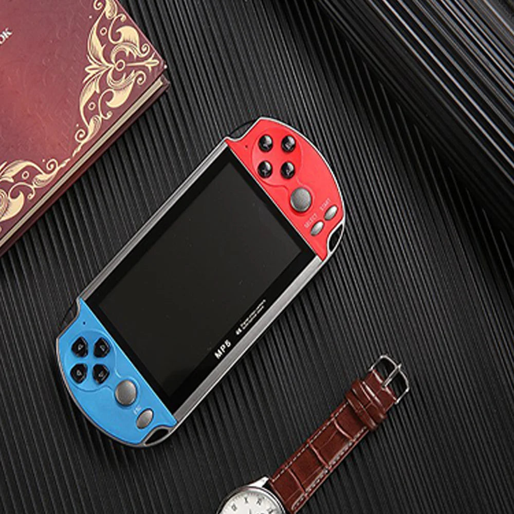 X7/X7 Plus Portable Gaming Console, 4.3/5.1-inch HD screen, Portable Audio-Video Player, Classic Games, Over 10,000 Free Built-