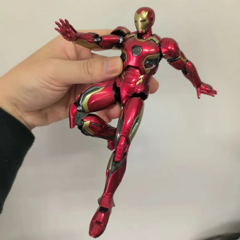 Fondjoy Iron Man MK45 & MK46 Action Figure 1/12 Scale Articulated Assemble Model Collectible Toy Decoration Perfect Gift for Boy