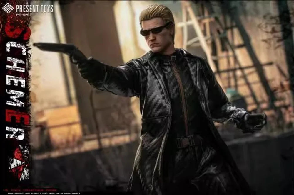 1/6 PRESENT PT-sp84 Toys Model Man Evil Full Set Moveable Action Figure About 12" Gift For Fans Collect