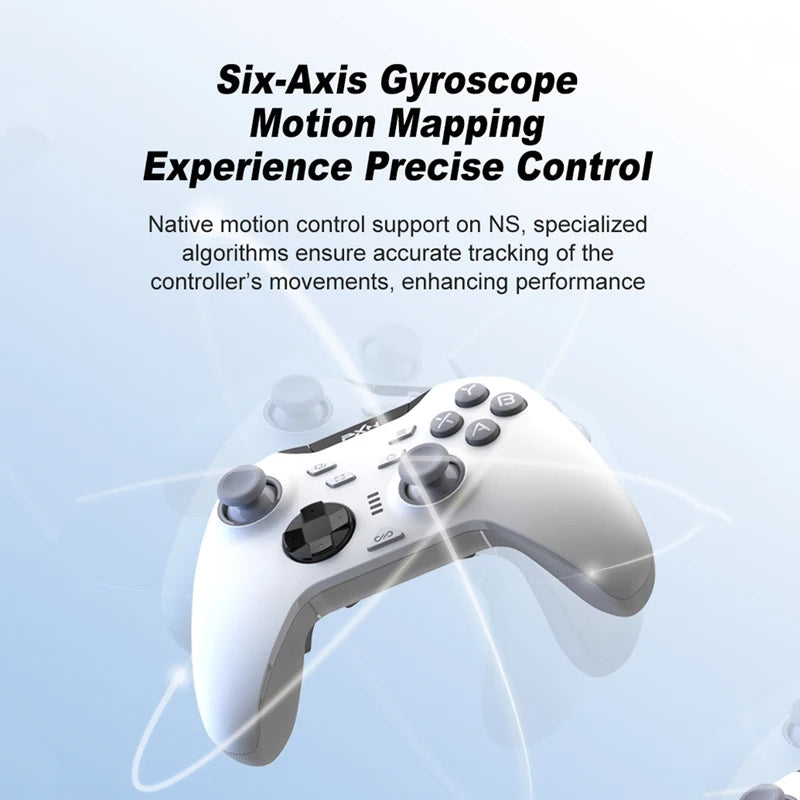 PXN P5 Wireless Bluetooth Hall Rocker Gamepad For Nintendo Switch Joystick Gaming Controller For PC Windows 7/8/10/11 Steam Game