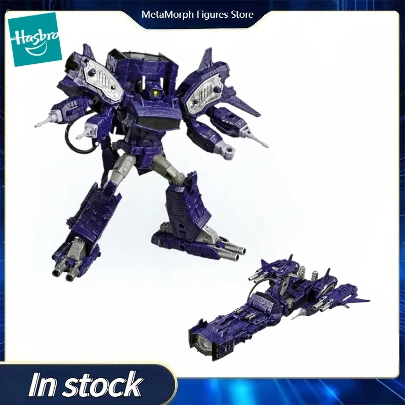 Original Hasbro Transformers War for Cybertron Siege WFC-S14 DECEPTICON SHOCKWAVE Leader-class Anime Figure Action