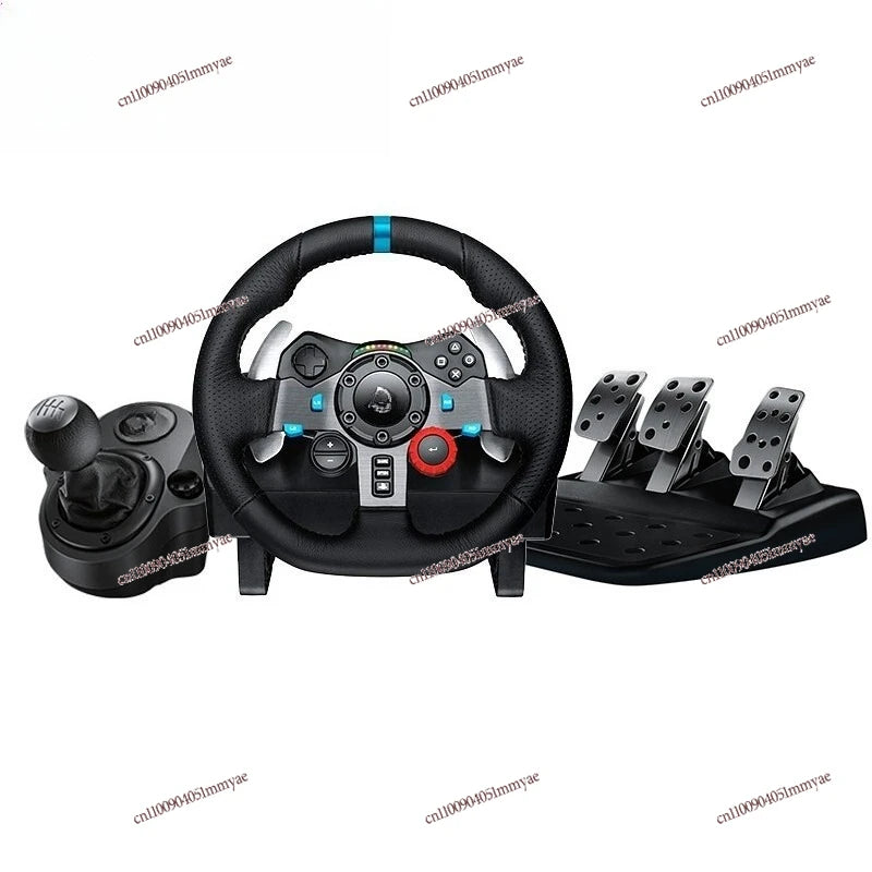 G29 G923 Racing Simulation Driving PS3/PS4/PS5 Force Feedback Steering Wheel + Gear Lever