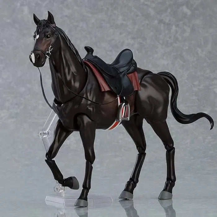 16cm Articulated Horse Body Figure 4 Colors Anime PVC Model Statue Desktop Decoration Gift