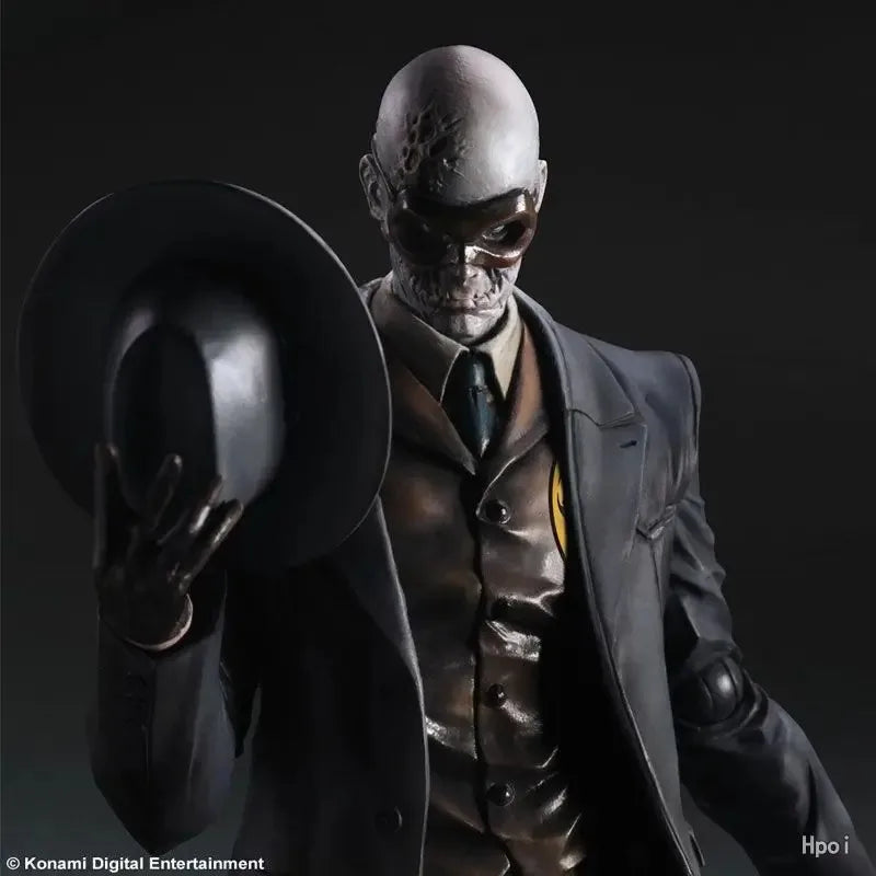 SQUARE ENIX Original PLAY ARTS KAI Metal Gear Solid V: The Phantom Pain Snake & Skull Face Collectible Action Figure Model Toys