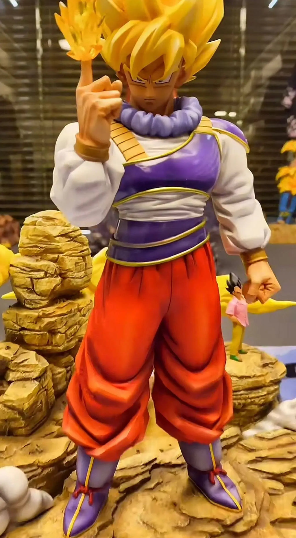 Dragon Ball 1/4 Brand New Anime Figure Son Goku Periphery Resin Model Collect Statue Desktop Decorative Ornaments Kids Gift Toys