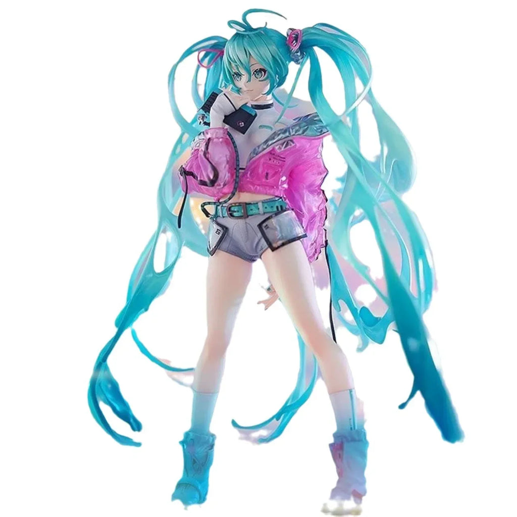 Hatsune Miku Anime Figure Miku Yoneyama Mai Action Figurine Collection Model Doll Collectible Model Toy Desk Gift