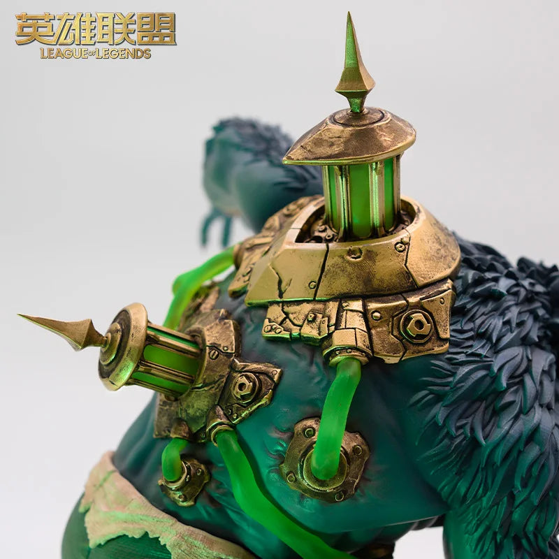 30.8Cm Resin 1/7 Lol League of Legends Arcane Season Warwick Wolf Man Action Figure Model Statue Garage Kit Toys Gift