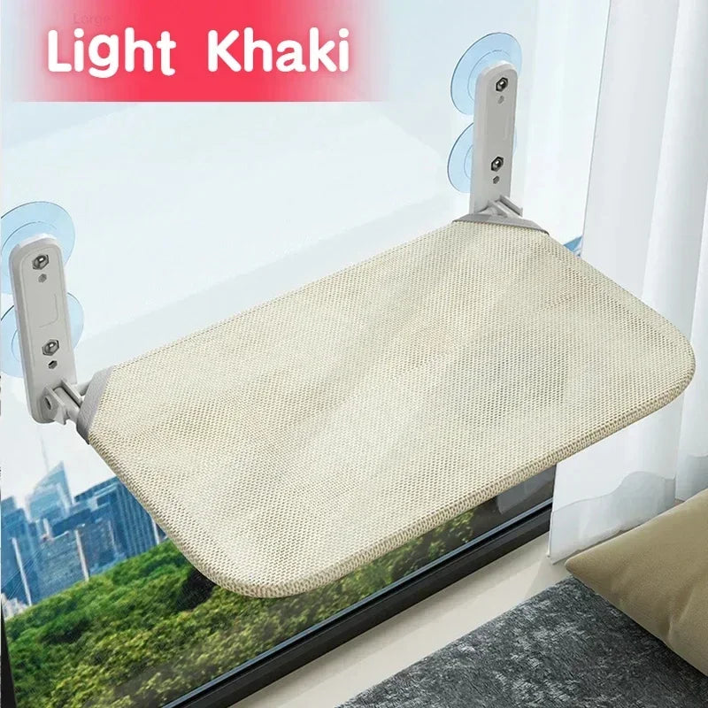 1 Pcs Foldable Cat Hammock Window Breathable Cloth Windowsill Cat Bed Capacity of 10KG Cat Litter Cat Accessories Cat Supplies