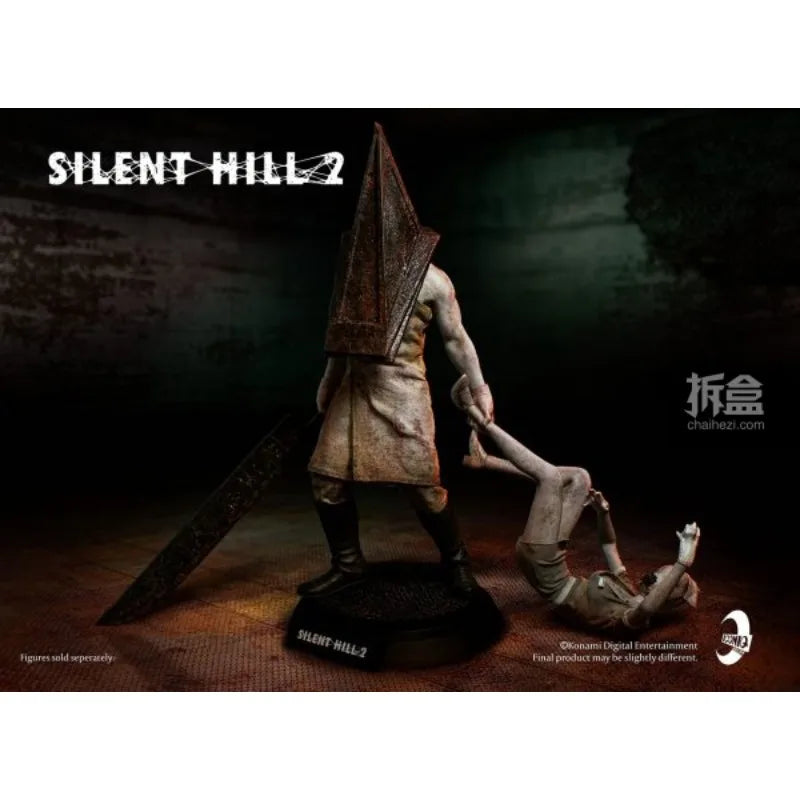 ICONIQ STUDIO Original Silent Hill 2 Bubble Head Nurse Triangle Head 1/6 Mobile Doll Halloween Model Mobile Woman Doll Model