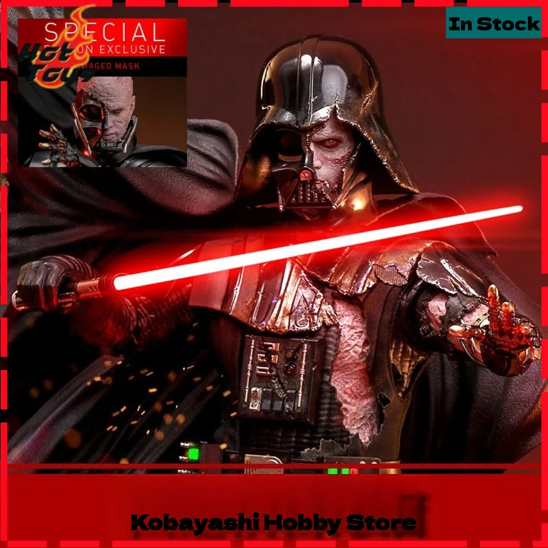 In Stock Hot Toys HT Darth Vader Damaged DX45 Deluxe Special Ver 1/6 Scale Star Wars Collectible Figure