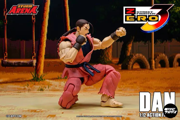Original Storm Toys DAN - STREET FIGHTER ALPHA 3 "STORM ARENA" 1/12  Action Figure Collection Toys Model Ornament Gifts