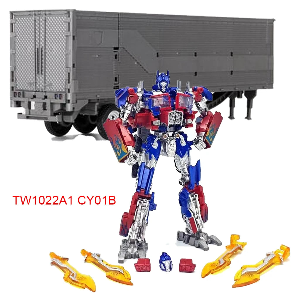 Transformation Toys BAIWEI CY01 TW1122 TW1022 Car Trailers Tactical Container Accessory Backpack Action Figure Deformation Robot