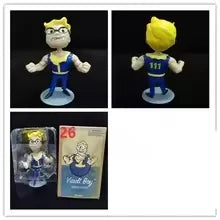 2025 Bobblehead Cute Vault Boy Full Set Figure Toys Anime Action Figure Statue Collection Model Doll Room Ornament Toys Kids Gif