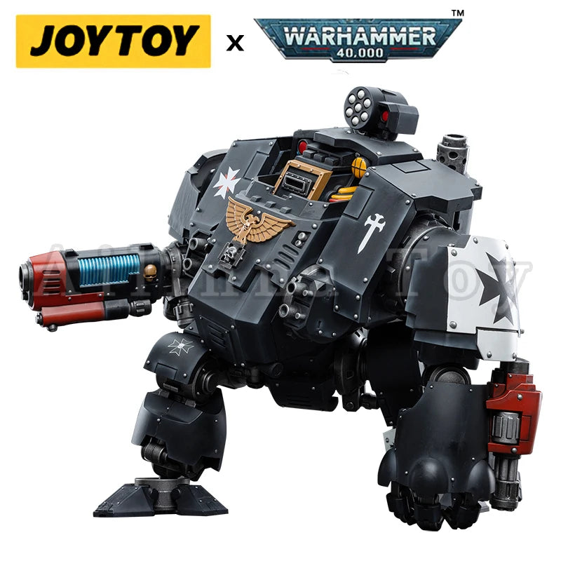 JOYTOY 1/18 Action Figure Mecha 40K Black T Redemptor Dreadnought Re-issue Version Anime Model Toy Gift