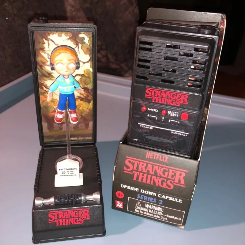 Stranger Things Upside Down Capsule Series 3 Blind Box Original Anime Figure Collectible PVC Model Max Eleven Merch Mystery Gift
