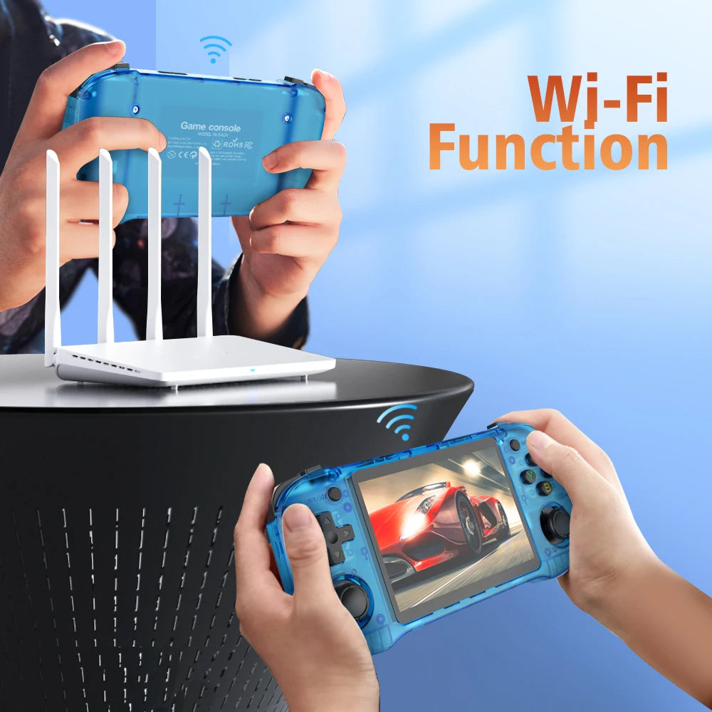 ARKOS R46H Retro-Handheld-Videospielkonsole Linux-System 4,2-Zoll-IPS-Bildschirm R63 ultraportabler Pocket-Videoplayer 64 GB 128 GB