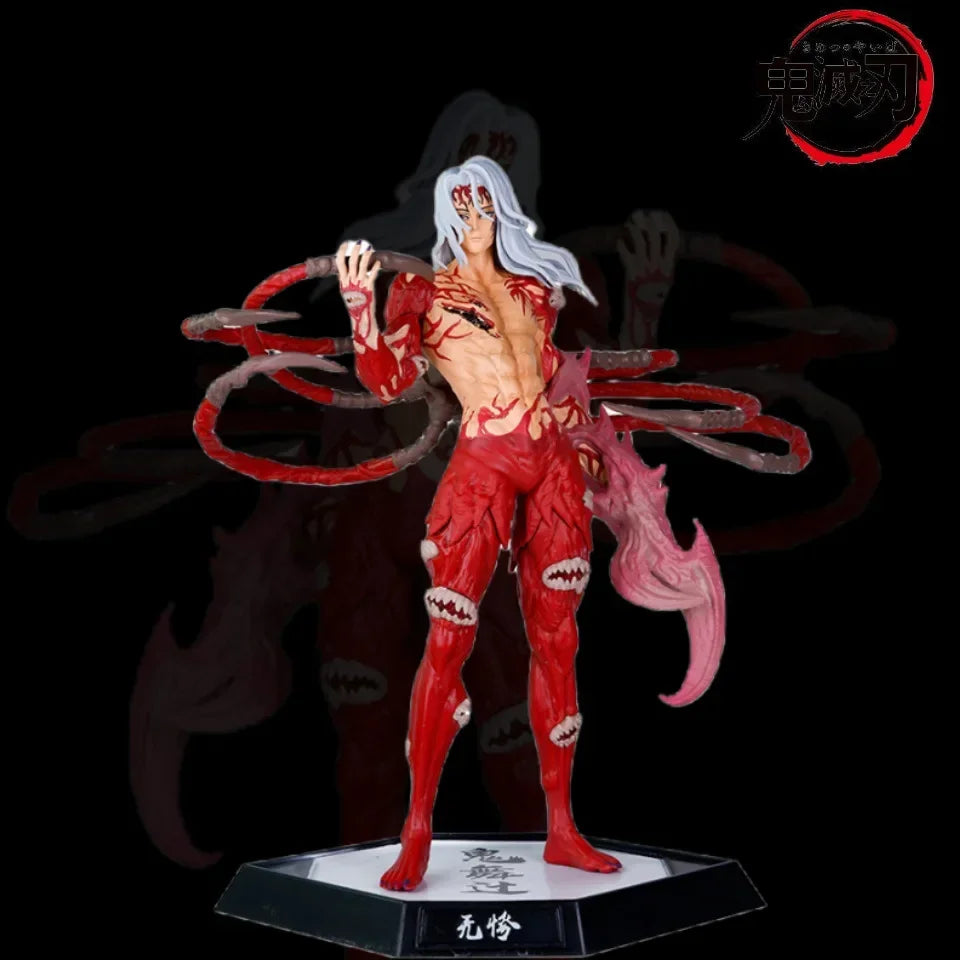 Anime Demon Slayer Kimetsu No Yaiba Figure Giyuutarou Daki Kokushibo Tsugikuni Yoriichi Douma Inosuke Action Figures Model Toys