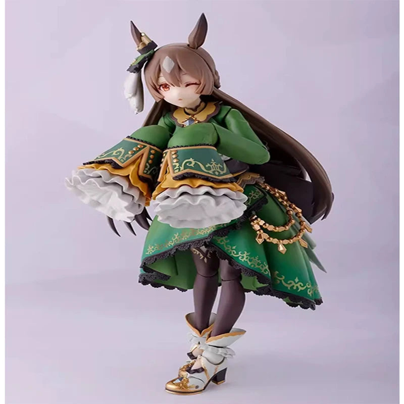 Bandai Genuine SHF Horse Racing Girl Pretty Derby Satomi Diamond - Action Figure Figure Collection Gift