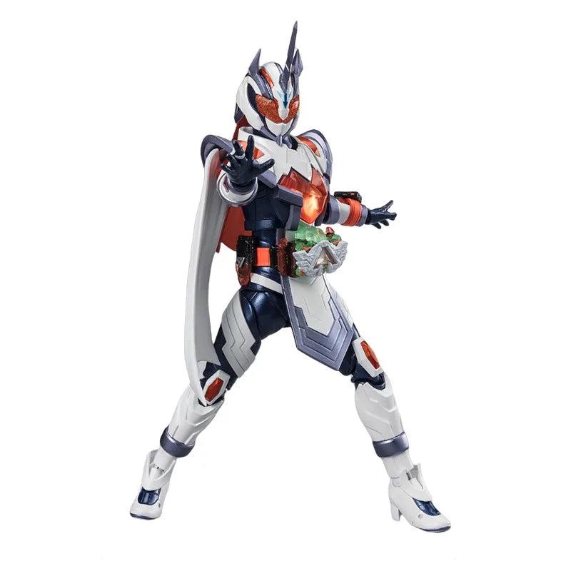 Bandai Genuine SHF Kamen Rider Majade Sun Unicorn Anime Action Figure Collectible Joints Movable Model Toys Ornaments Gift Kids